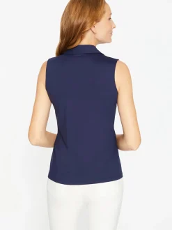 J.McLaughlin Aida Sleeveless Top WinterNavy Online