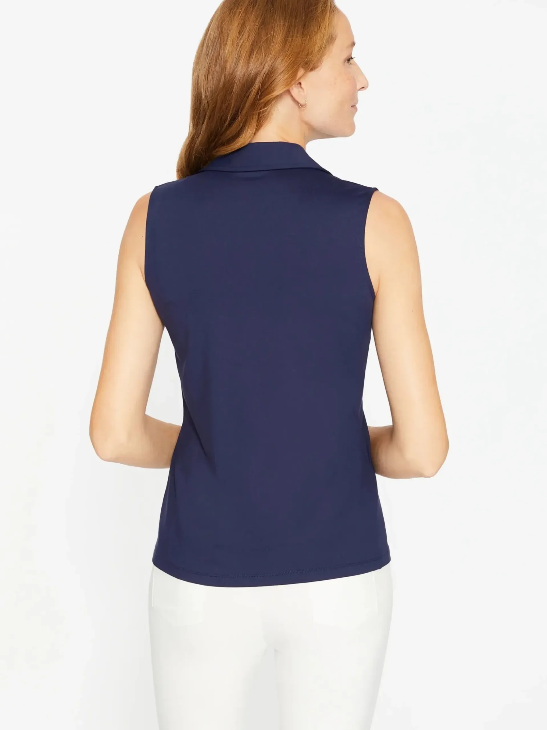 J.McLaughlin Aida Sleeveless Top WinterNavy Online