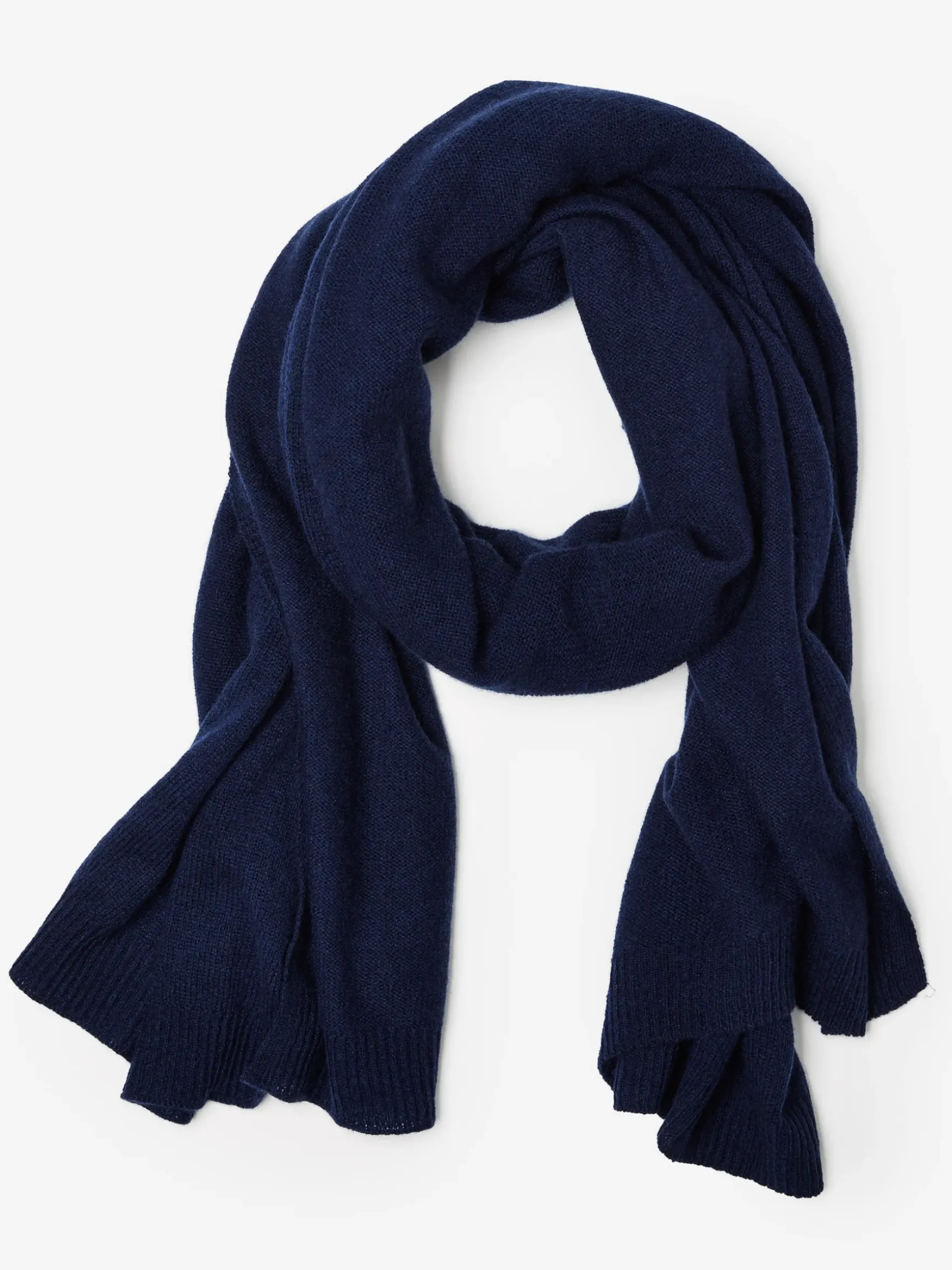 J.McLaughlin Ailia Cashmere Scarf Navy Outlet