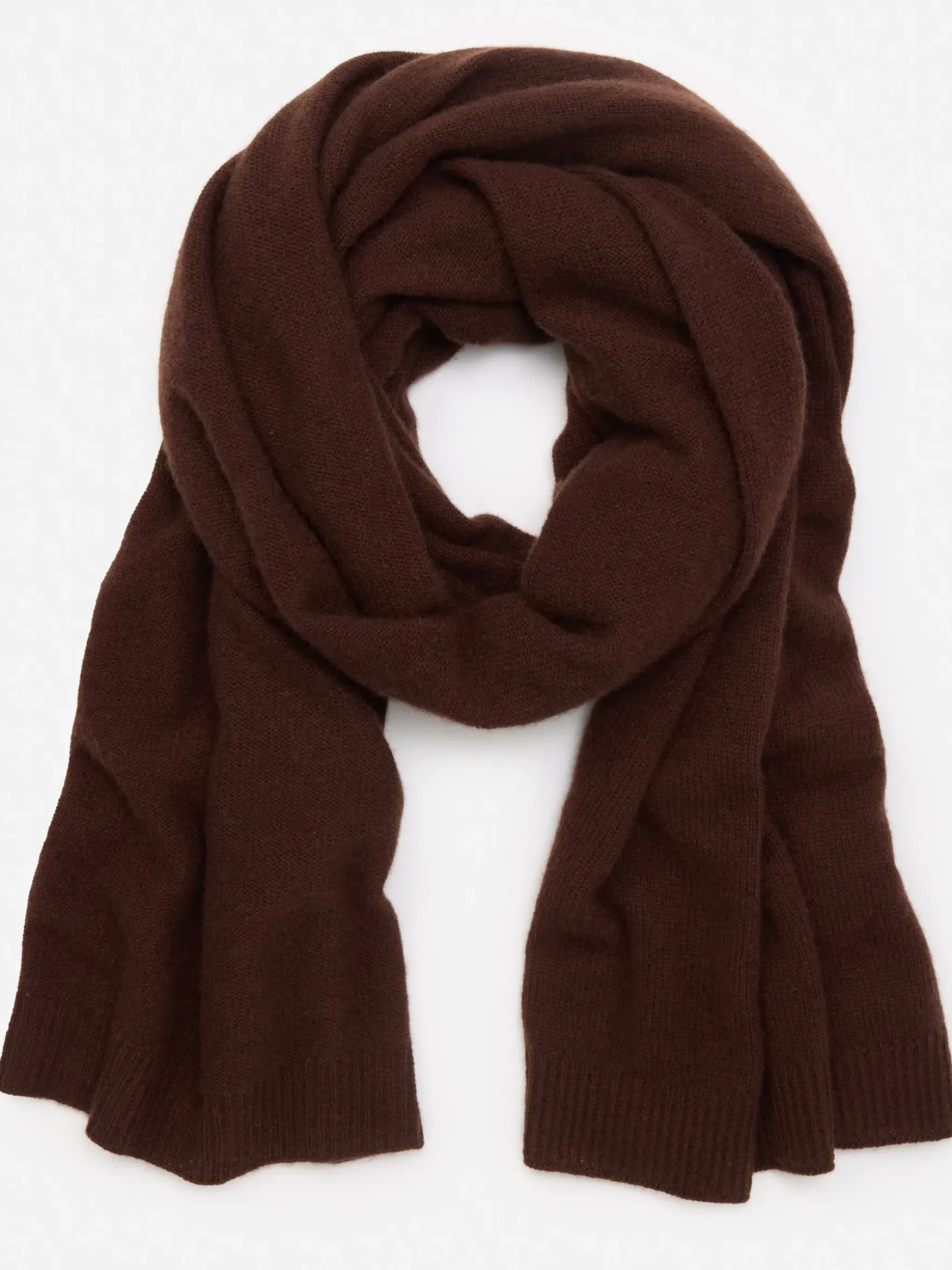 J.McLaughlin Ailia Cashmere Scarf ChocolateBrown Best