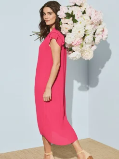J.McLaughlin Aisha Dress CarmineRose Online