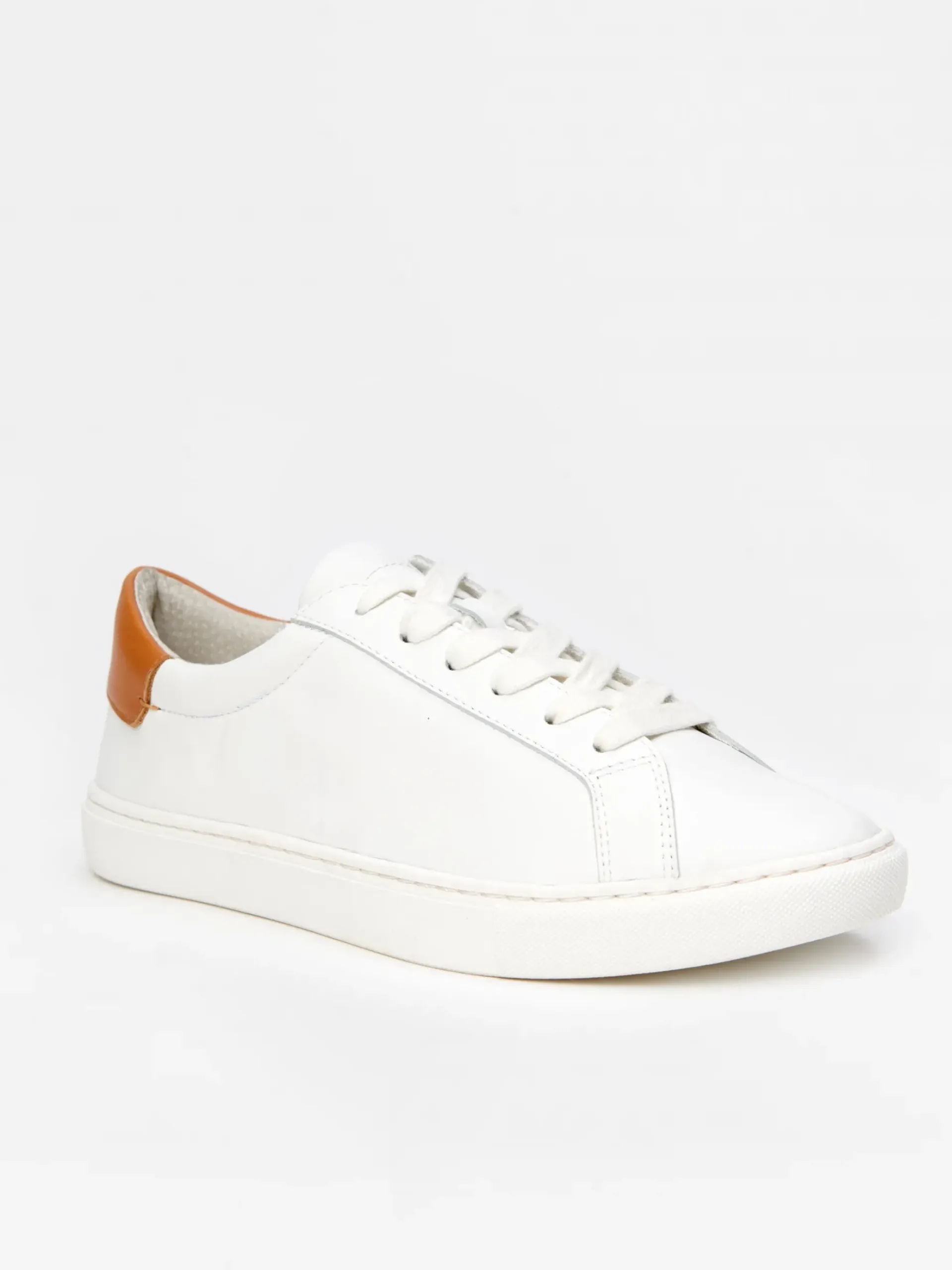 J.McLaughlin Angelique Leather Sneakers White Discount