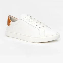 J.McLaughlin Angelique Leather Sneakers White Discount