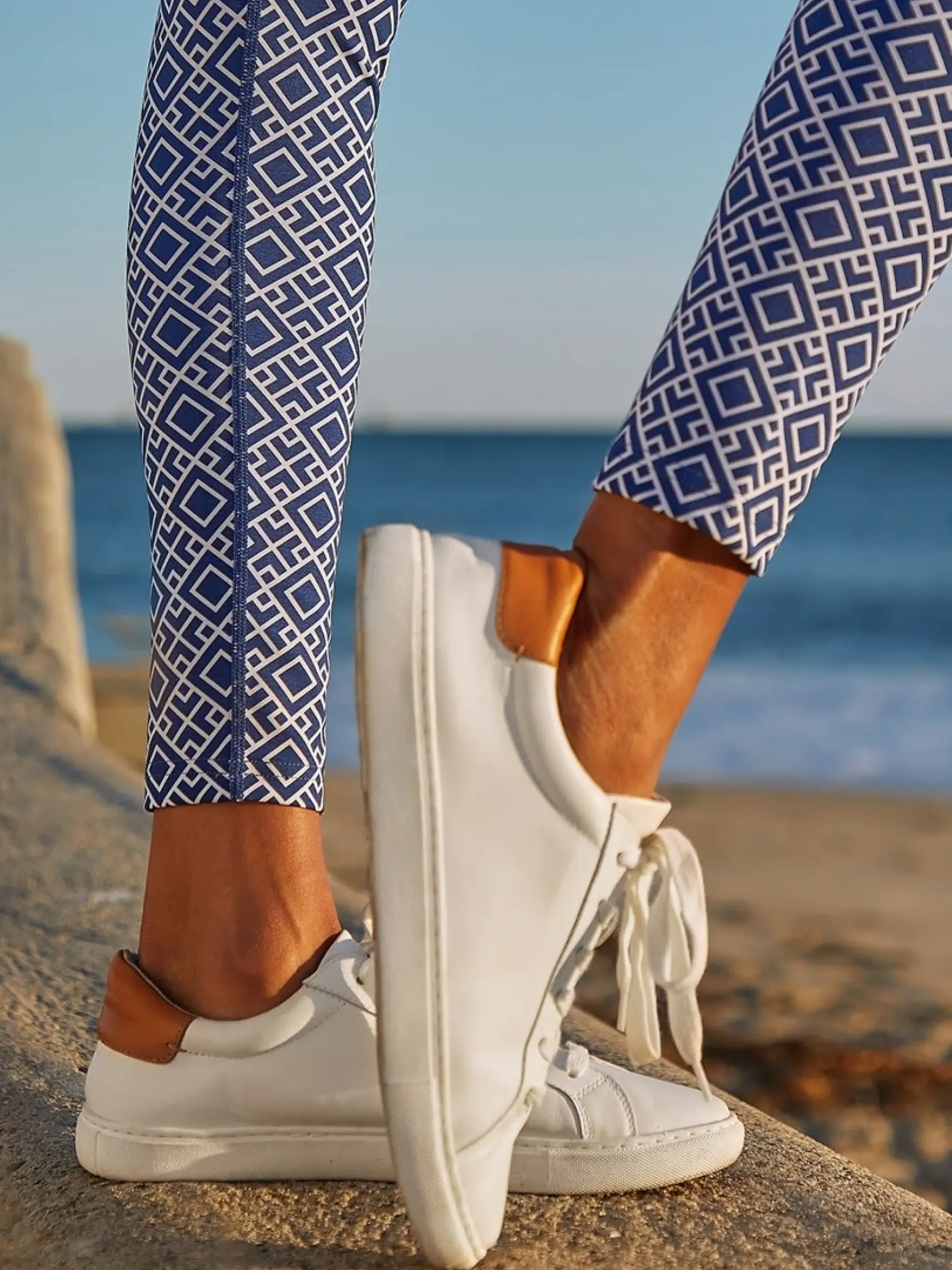 J.McLaughlin Angelique Leather Sneakers White Discount