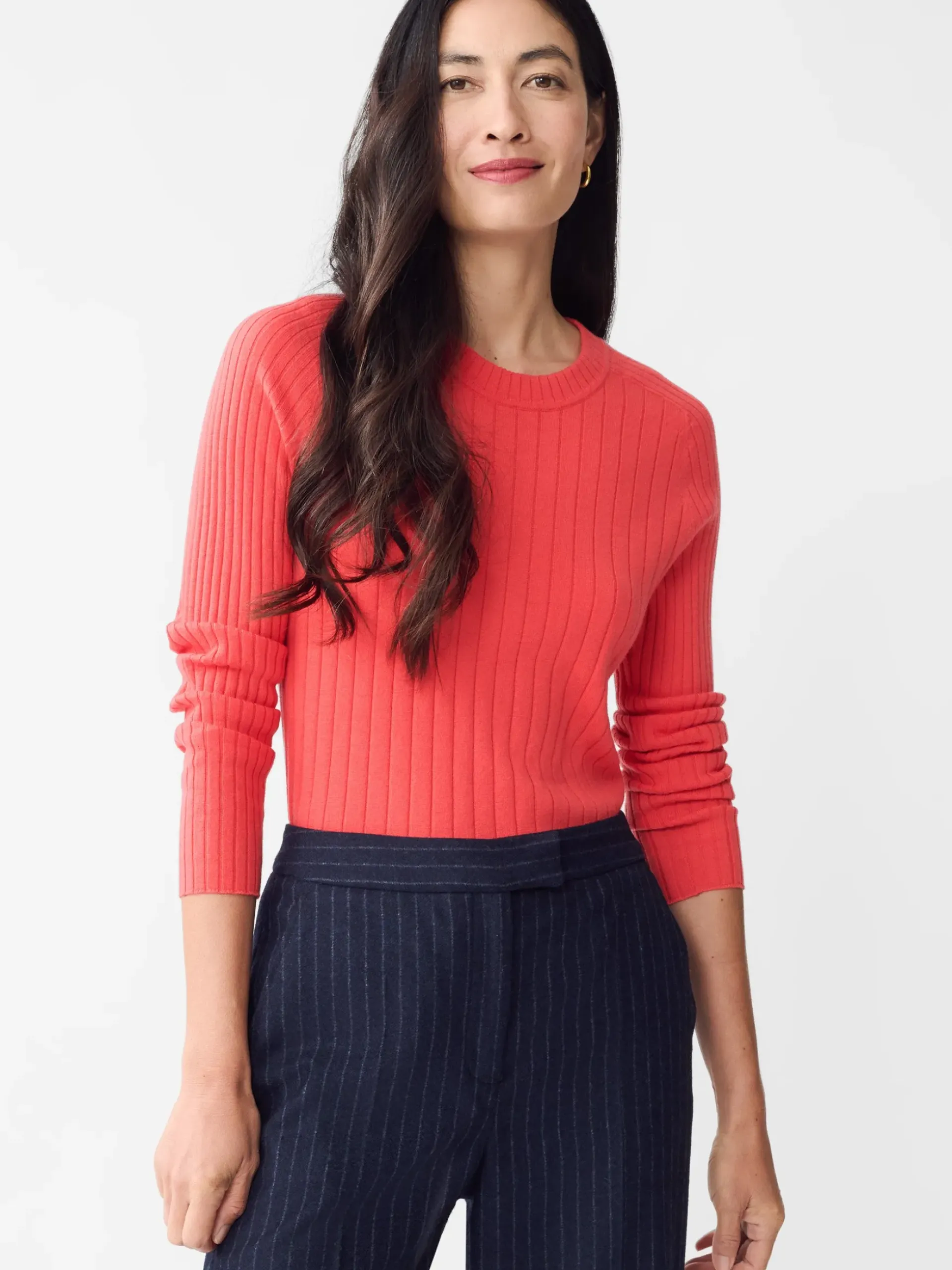 J.McLaughlin Anika Sweater Cayenne Hot