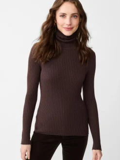 J.McLaughlin Arlette Turtleneck Brown Sale