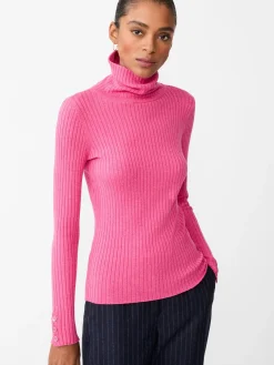 J.McLaughlin Arlette Turtleneck HeatherBlush Outlet