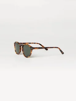 J.McLaughlin Bartleby Polarized Sunglasses Tortoise/DarkGreen Hot