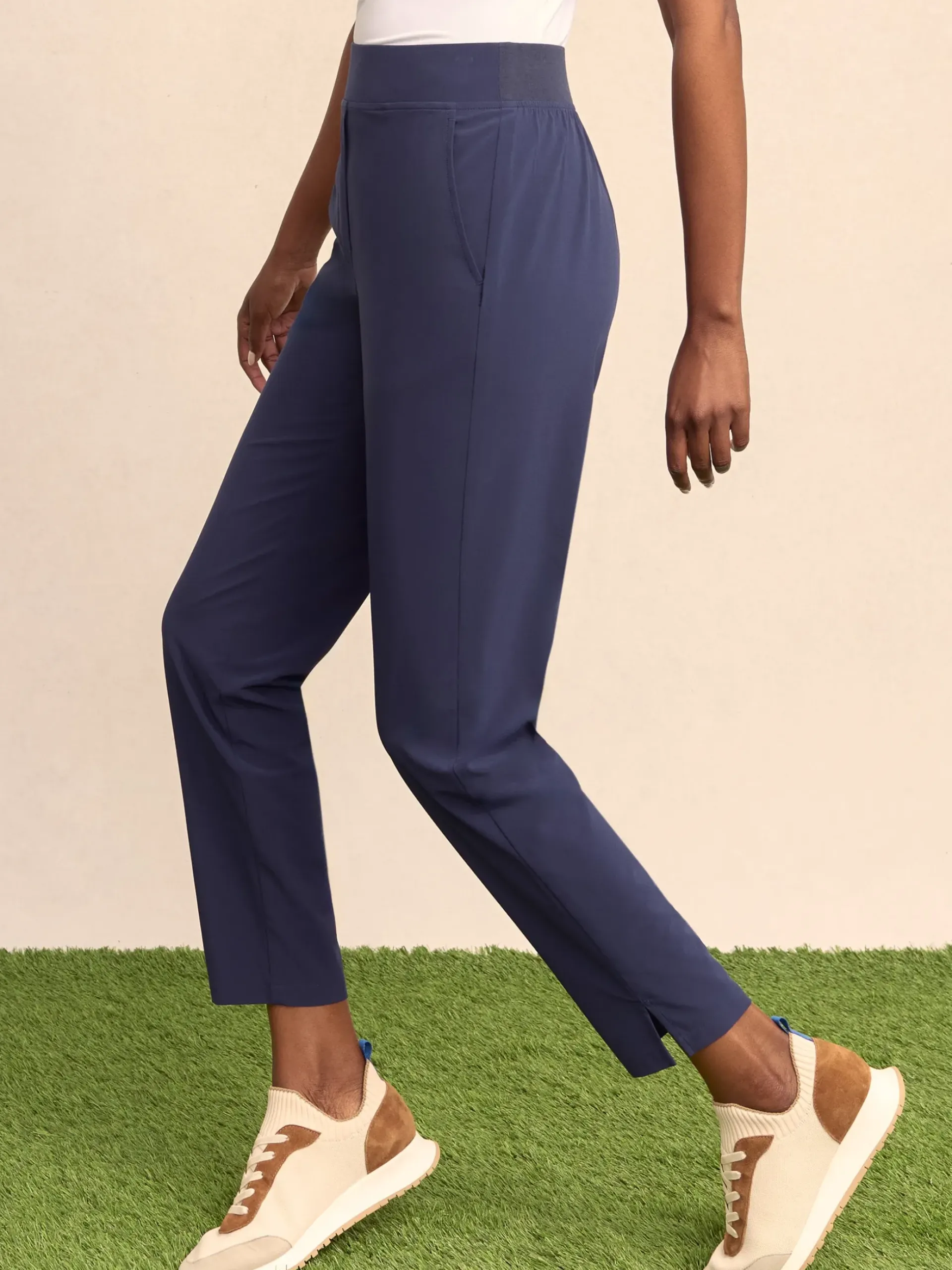 J.McLaughlin Beasley Performance Pants Navy Fashion