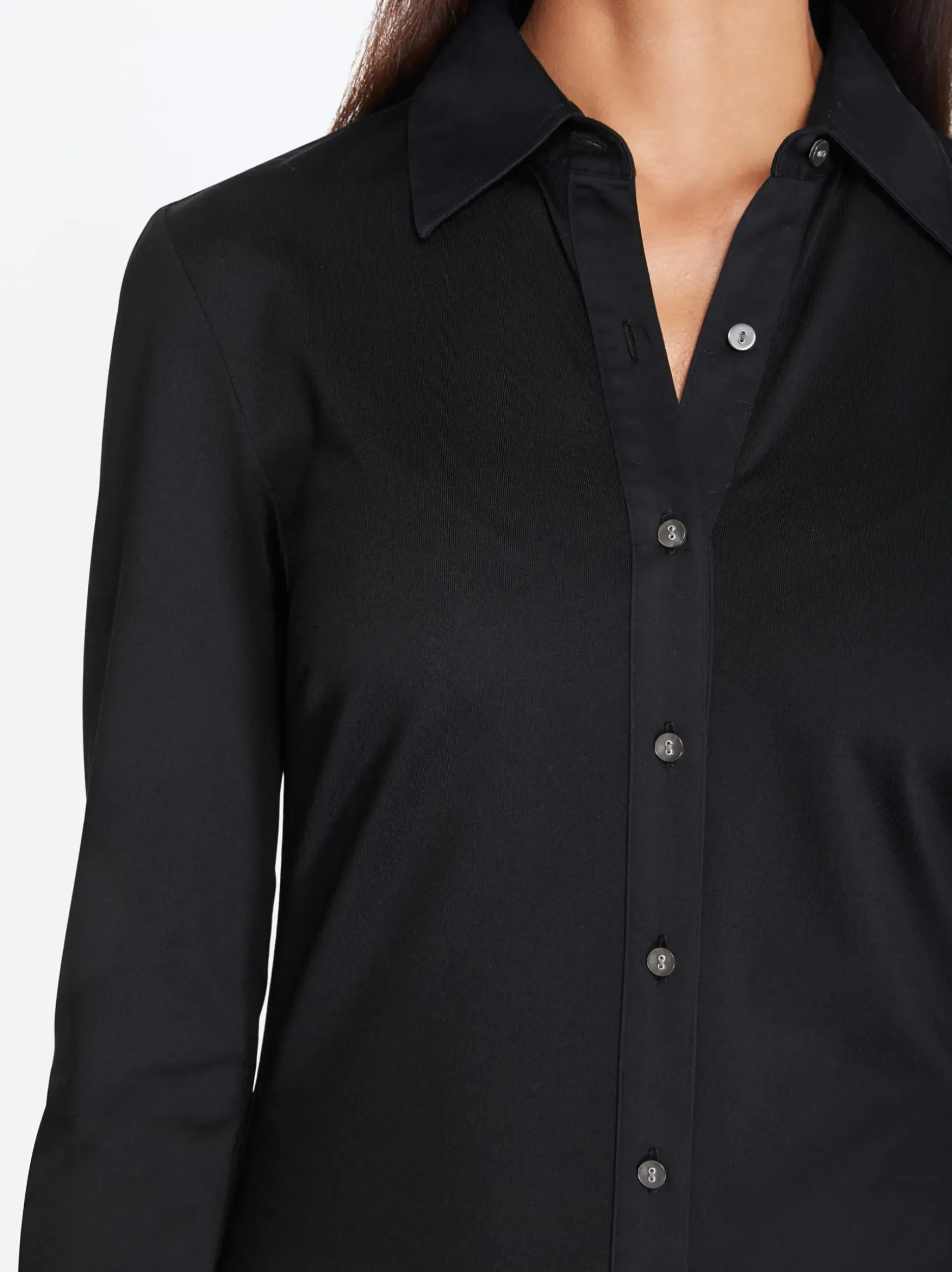 J.McLaughlin Betty Shirt Black Hot