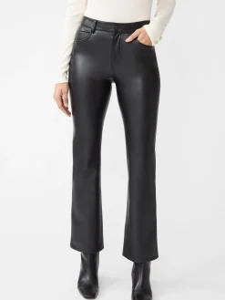 J.McLaughlin Brandy Vegan Leather Pants Black Fashion