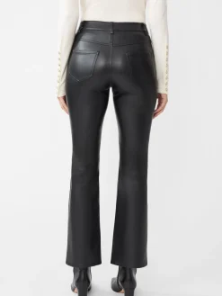 J.McLaughlin Brandy Vegan Leather Pants Black Fashion