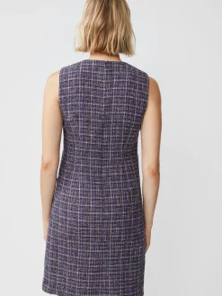 J.McLaughlin Bridget Tweed Dress Black/Multi Online