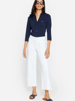 J.McLaughlin Brynn Lyford Jersey Shirt WinterNavy Hot