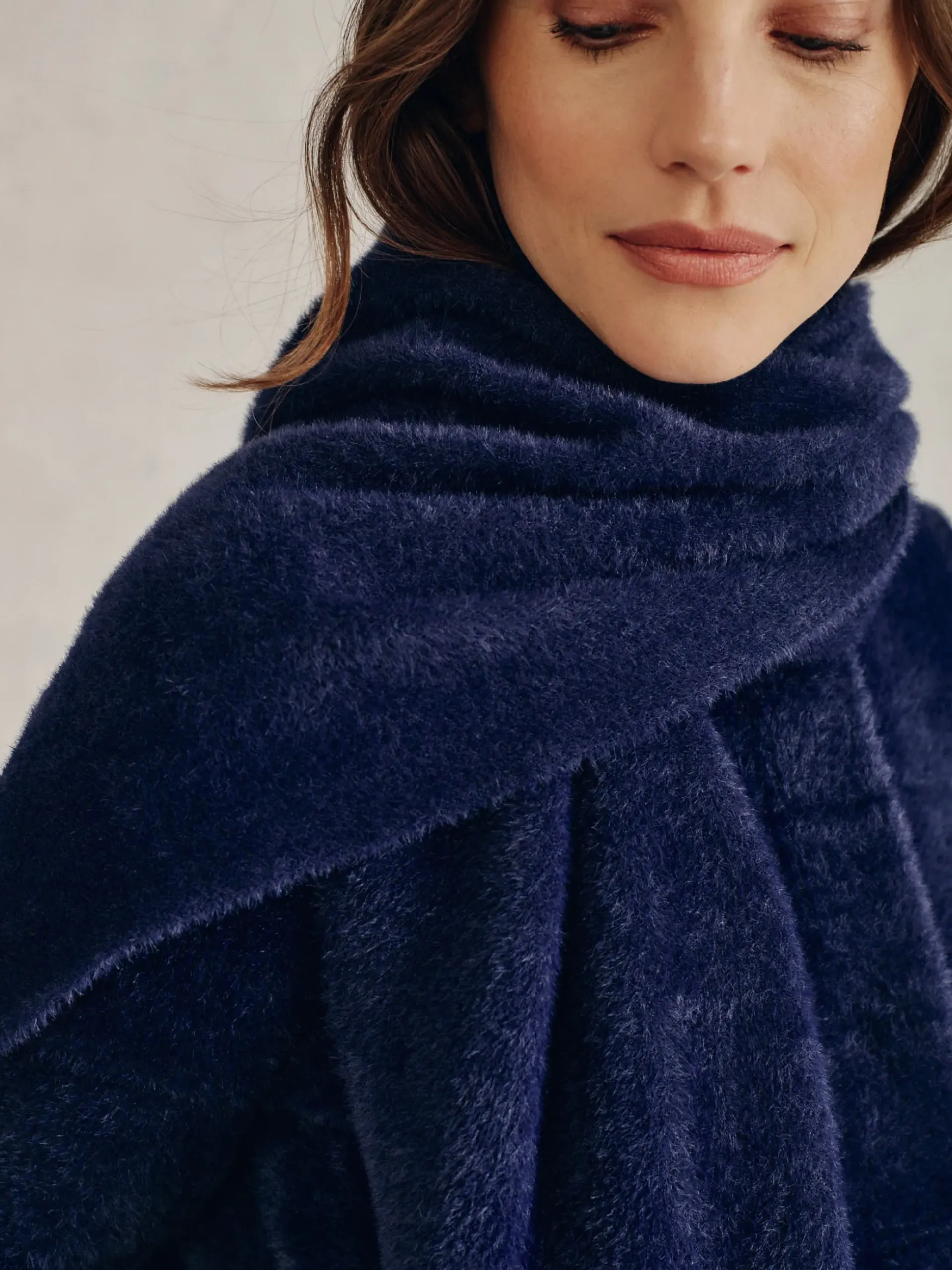 J.McLaughlin Cabana Scarf Navy Sale
