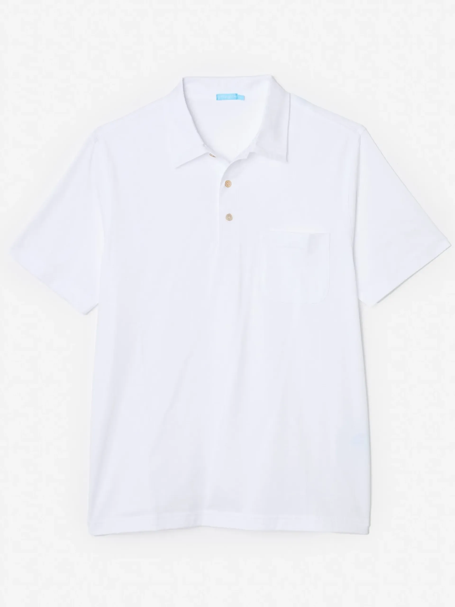 J.McLaughlin Callahan Cotton Polo white Online