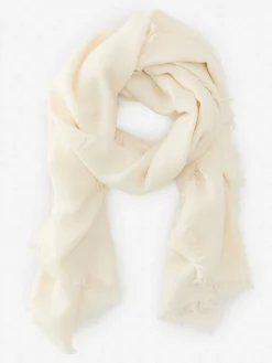 J.McLaughlin Carey Cashmere Scarf Ivory Sale