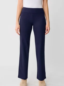 J.McLaughlin Carmel Pants in Riptide Jacquard Navy Online