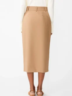 J.McLaughlin Carolina Skirt Khaki Hot