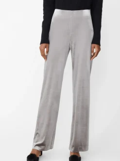 J.McLaughlin Carter Velvet Pants SilverGrey Hot