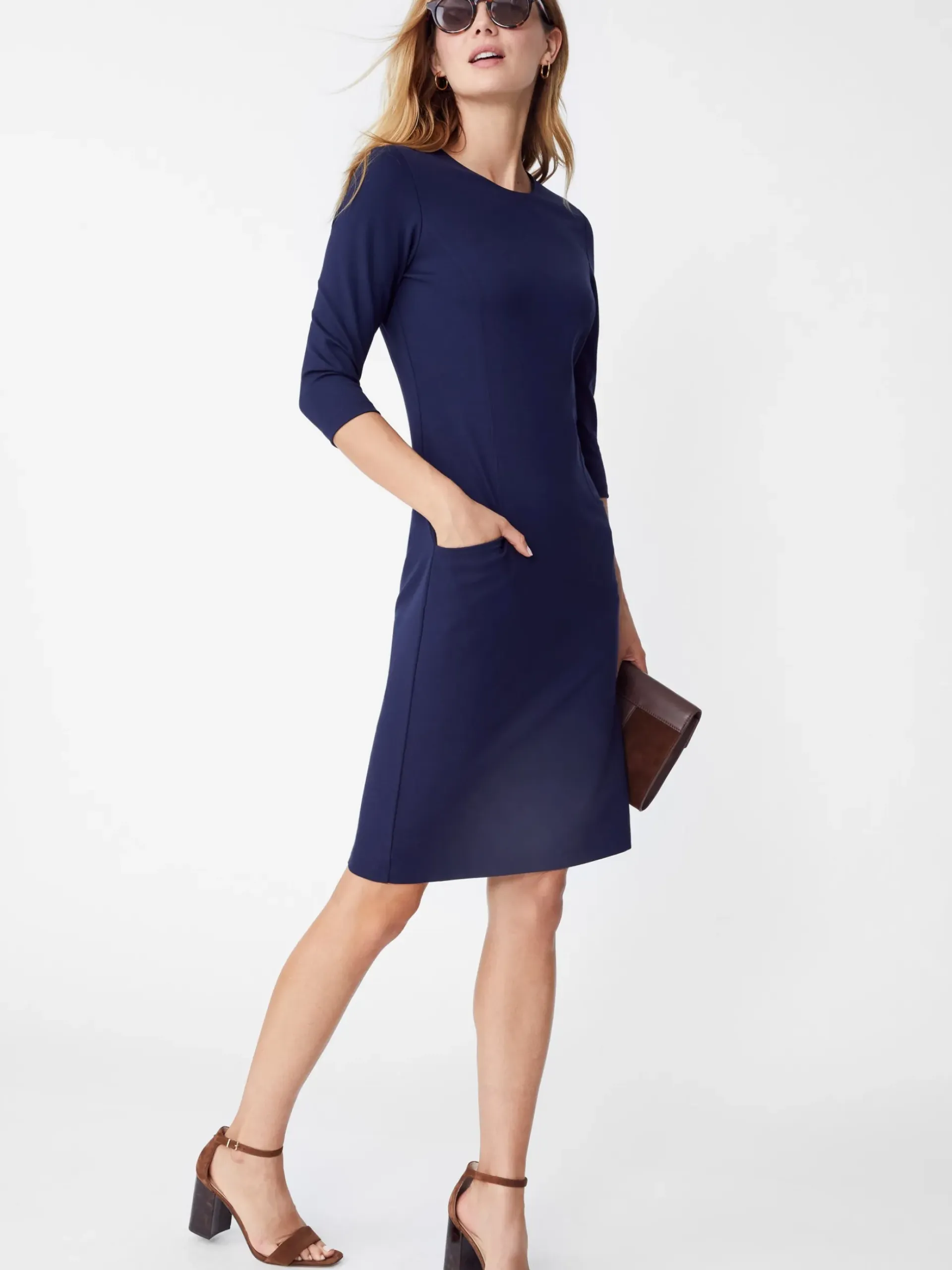J.McLaughlin Catalyst Dress WinterNavy Discount