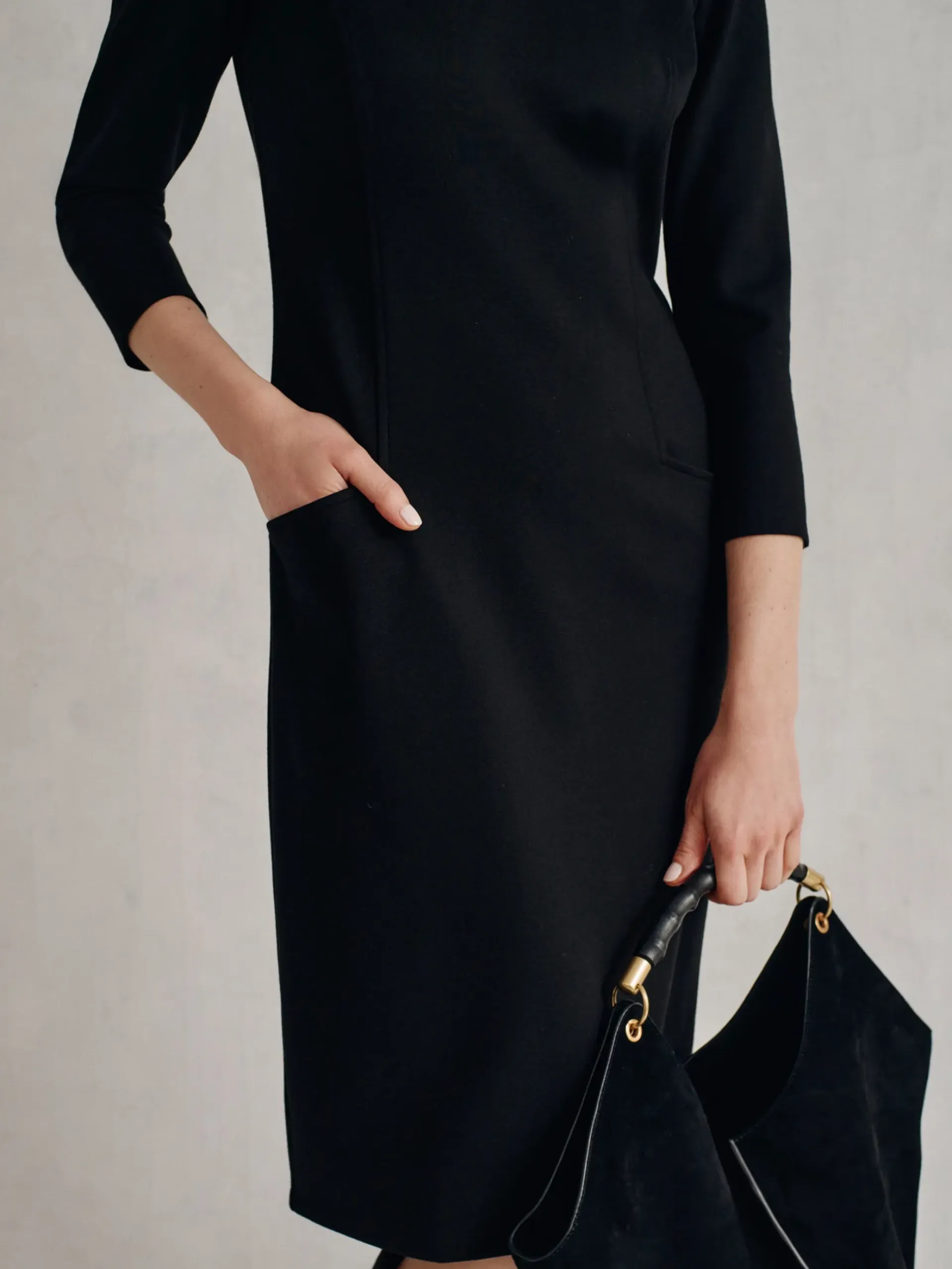 J.McLaughlin Catalyst Dress Black Hot