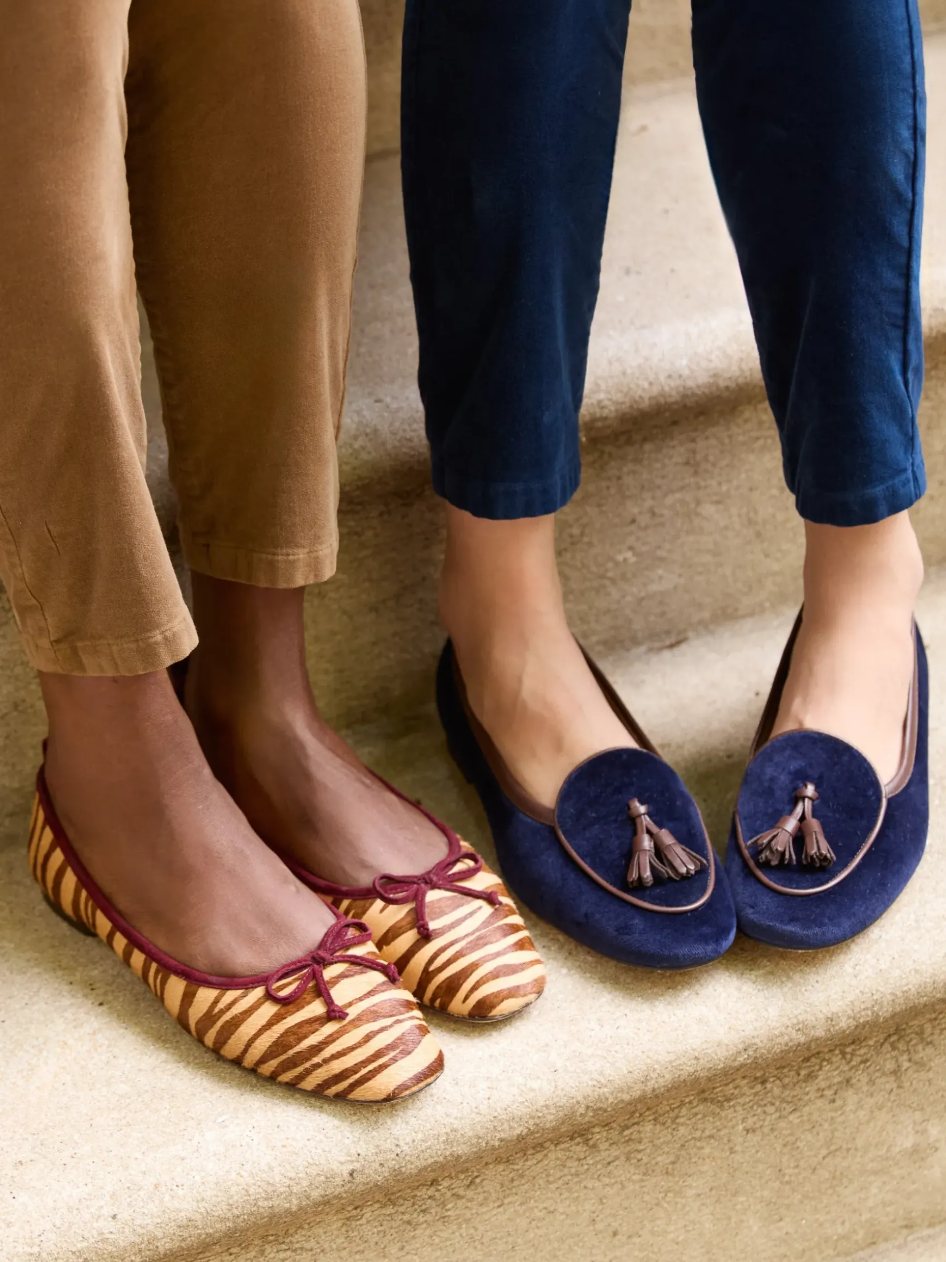 J.McLaughlin Cecily Velvet Loafers Navy Fashion