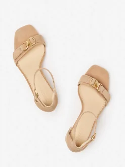 J.McLaughlin Chiaera Suede Heels Sand Online