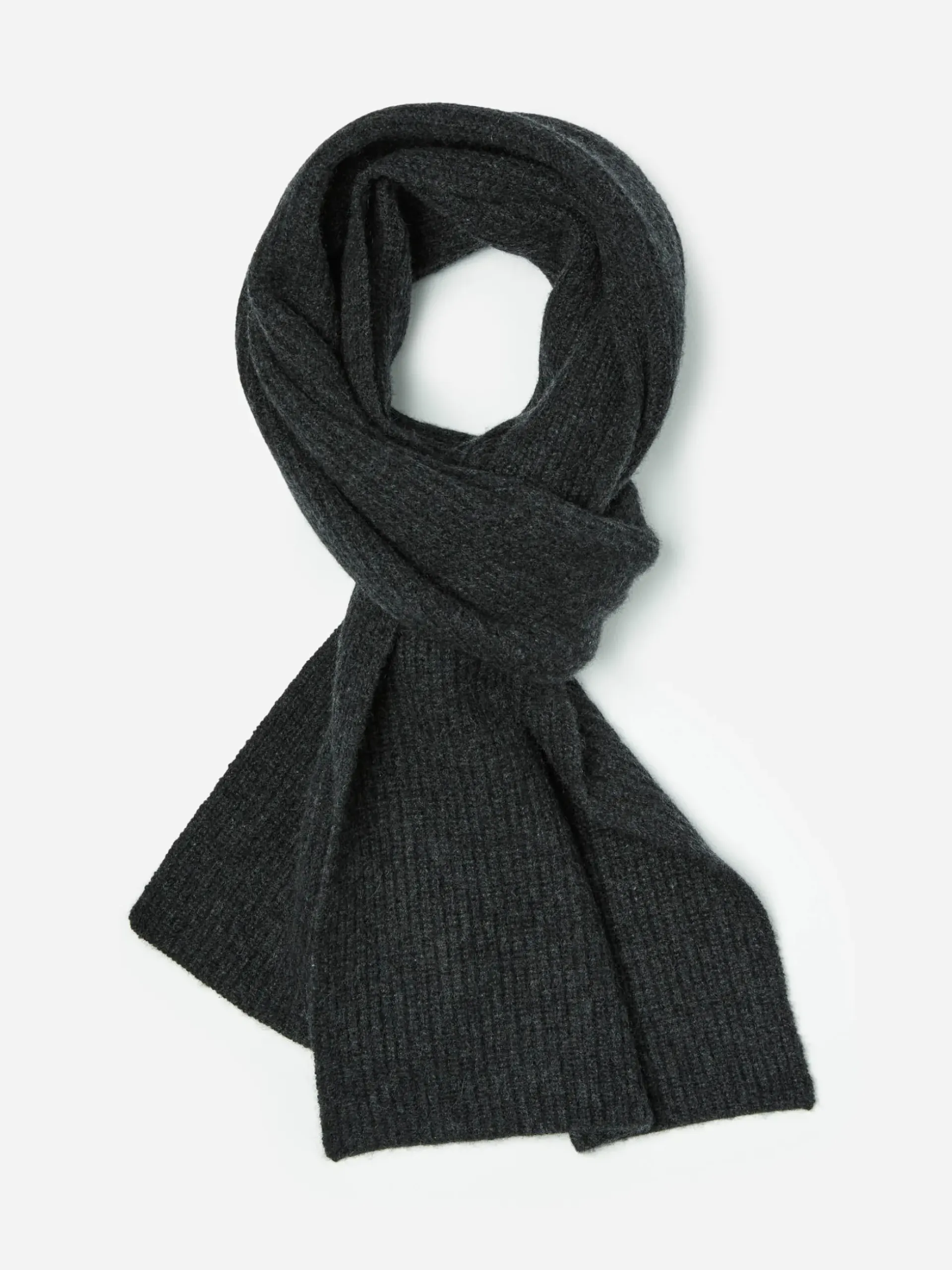 J.McLaughlin Colton Cashmere Scarf DarkGrey Discount