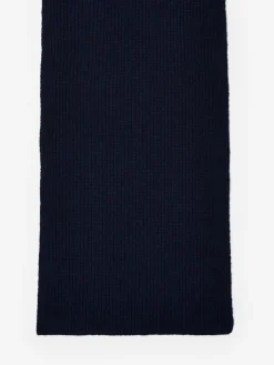 J.McLaughlin Colton Cashmere Scarf Navy Clearance