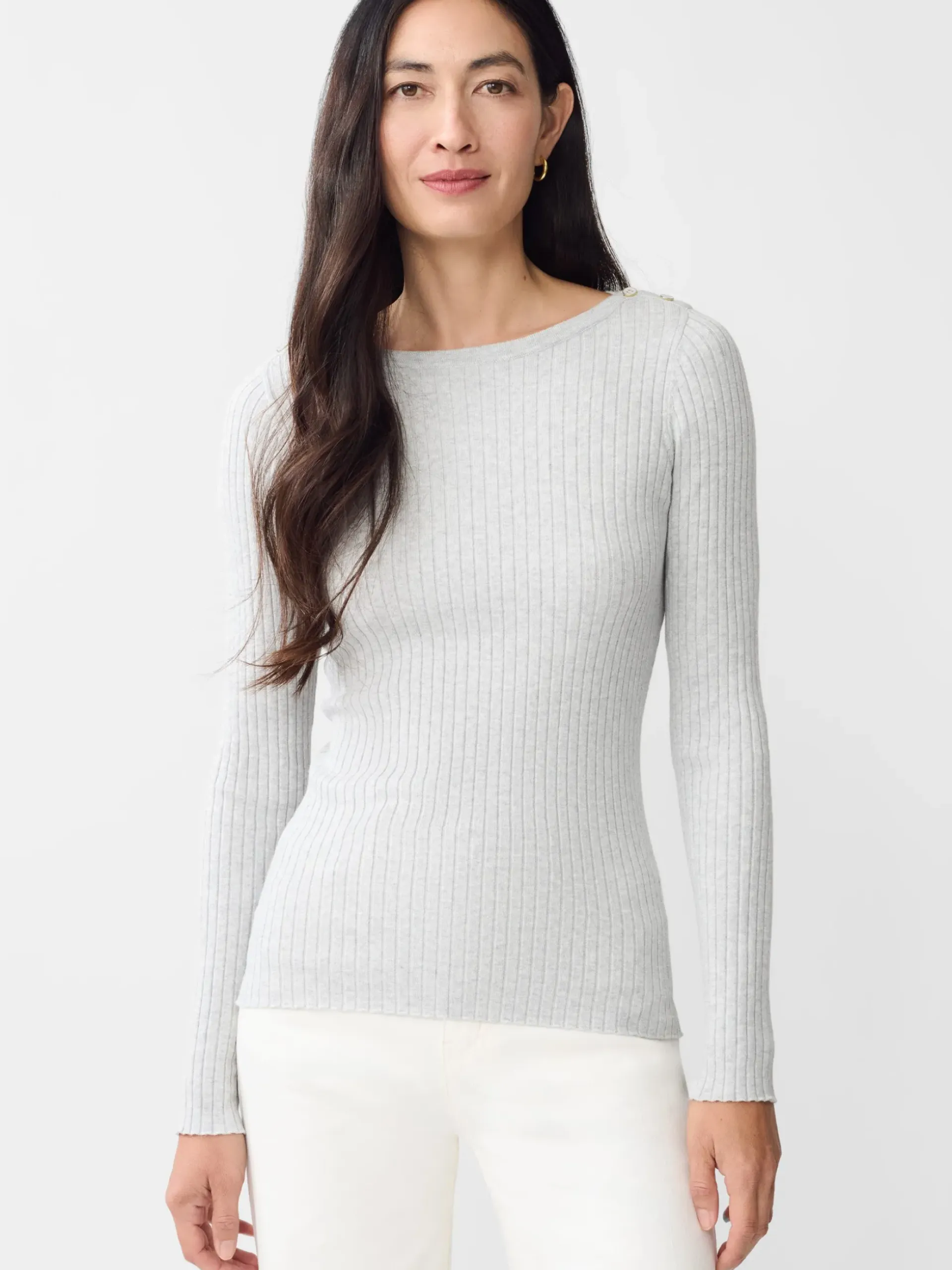 J.McLaughlin Della Sweater HeatherMineral New