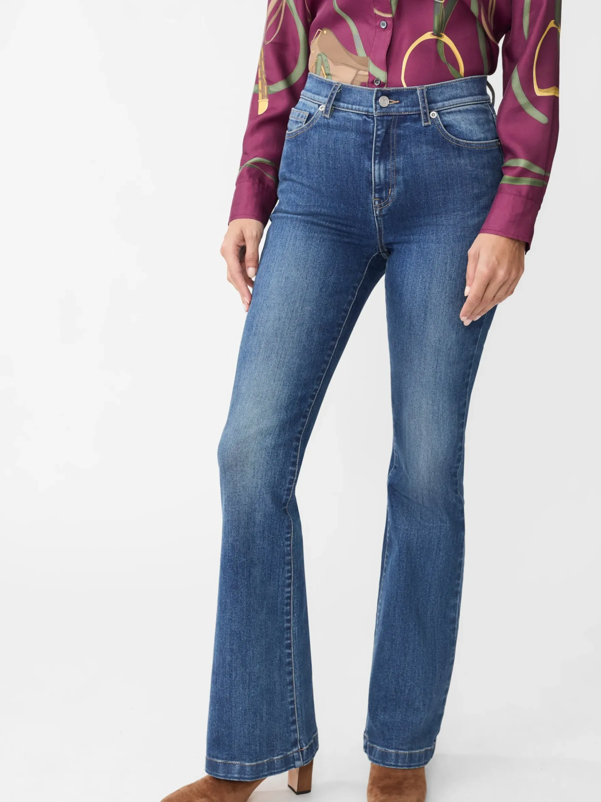 J.McLaughlin Domino Jeans DarkIndigo New