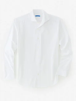 J.McLaughlin Drummond Classic Fit Shirt White Fashion