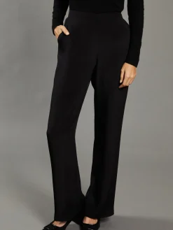 J.McLaughlin Eleanor Silk Pants: RSVP x Steven Stolman Black Outlet