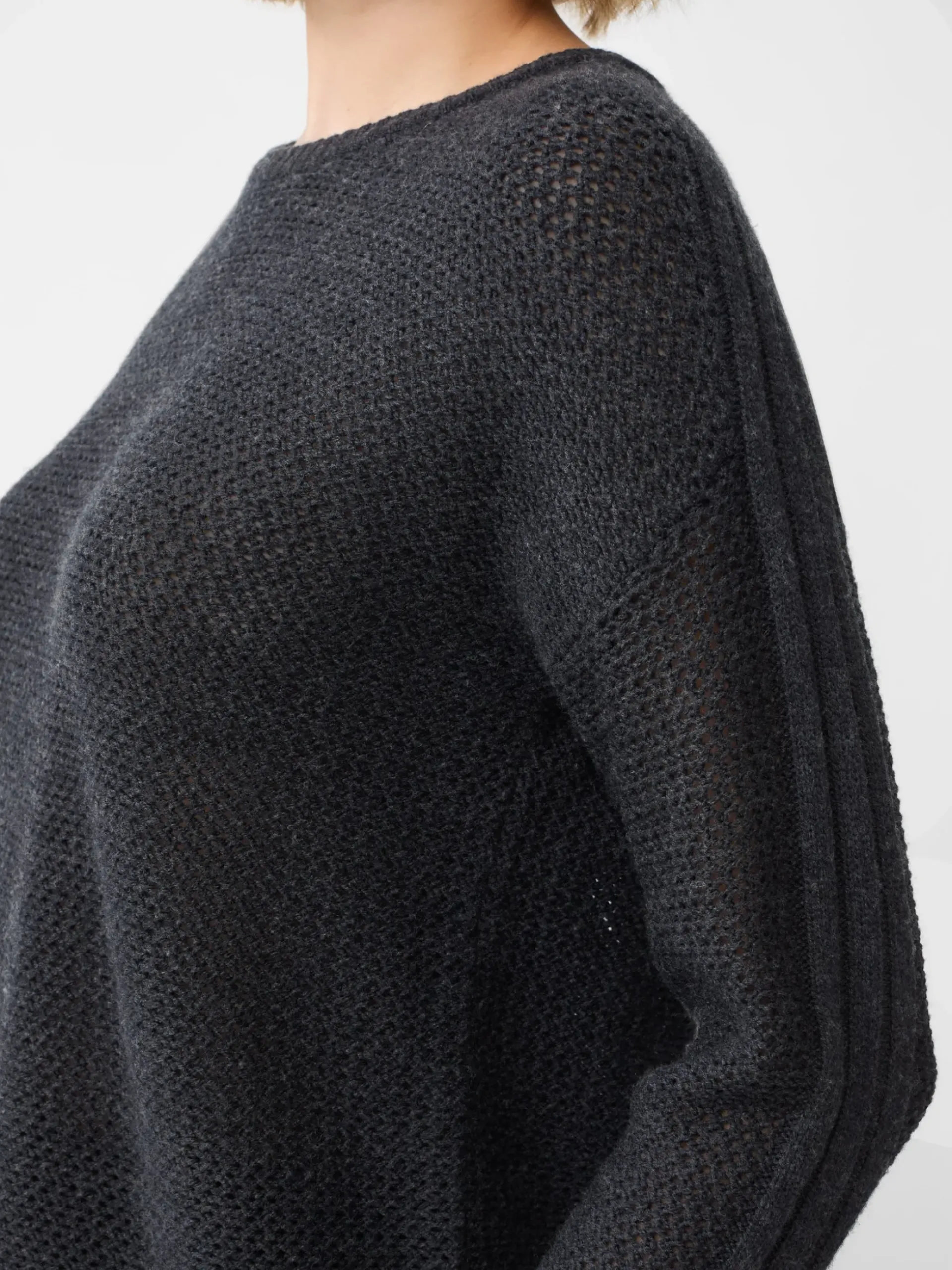 J.McLaughlin Elodie Sweater Charcoal Outlet