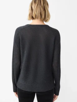 J.McLaughlin Elodie Sweater Charcoal Outlet