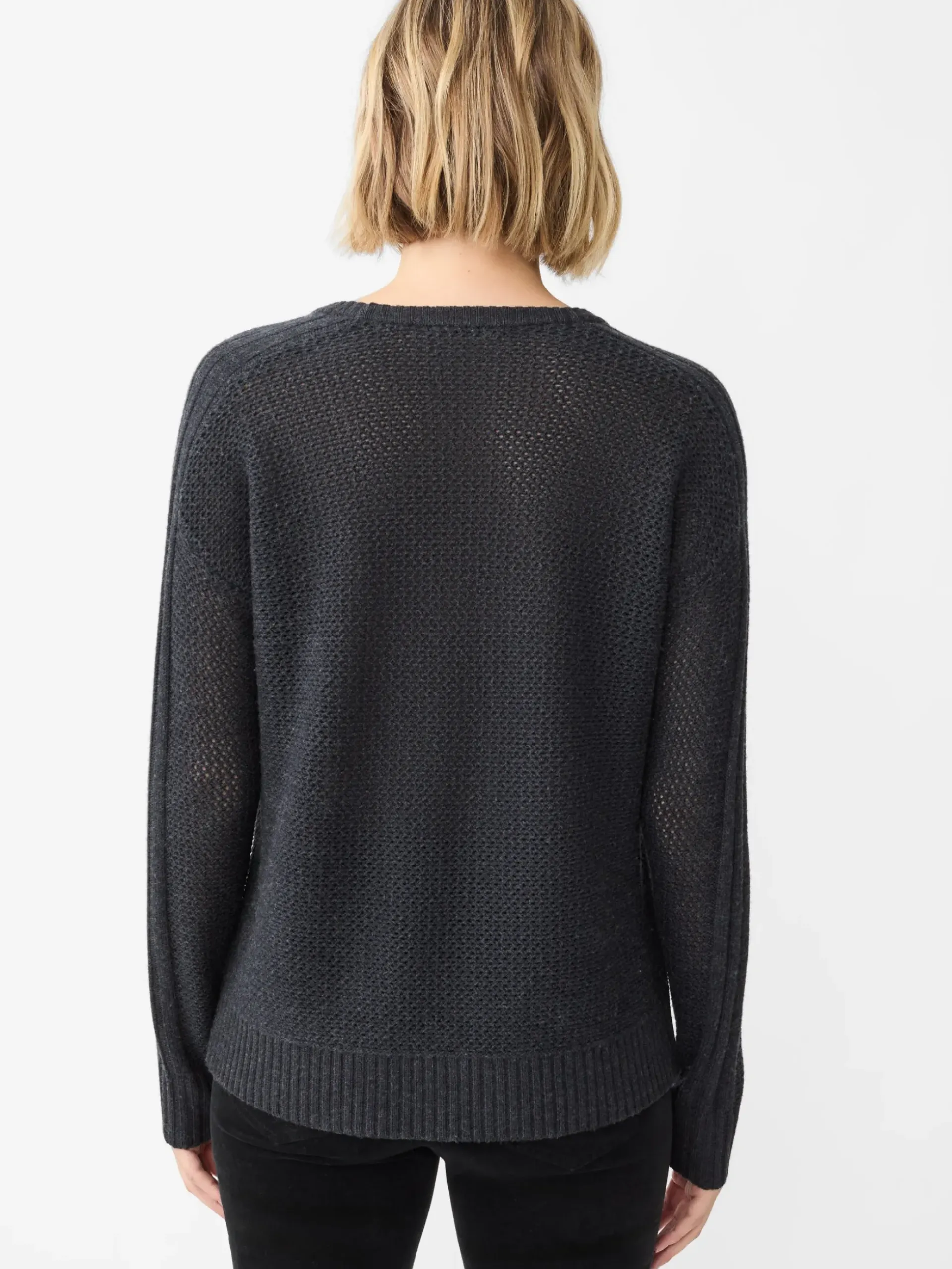 J.McLaughlin Elodie Sweater Charcoal Outlet