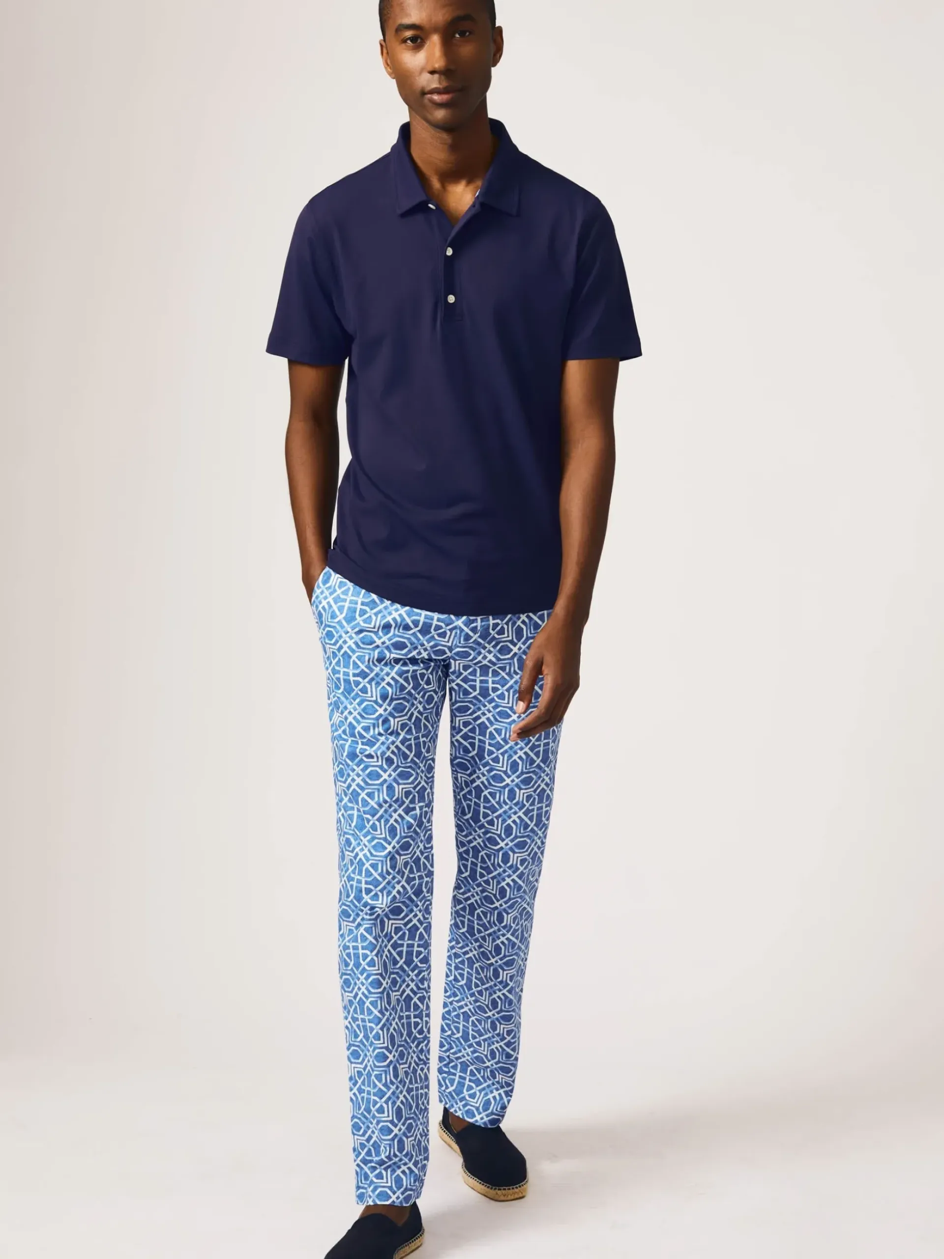 J.McLaughlin Fairhope Performance Polo Navy New