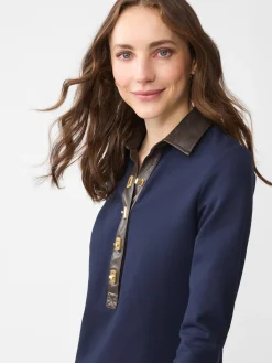 J.McLaughlin Falcon Dress WinterNavy Online