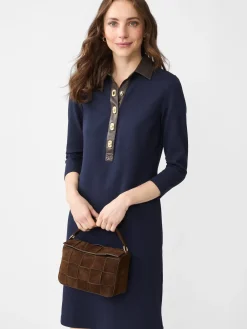 J.McLaughlin Falcon Dress WinterNavy Online