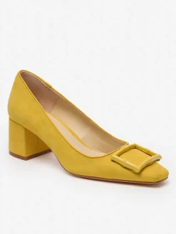 J.McLaughlin Feodora Suede Heels Maya Clearance