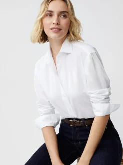 J.McLaughlin Finn Shirt White Sale