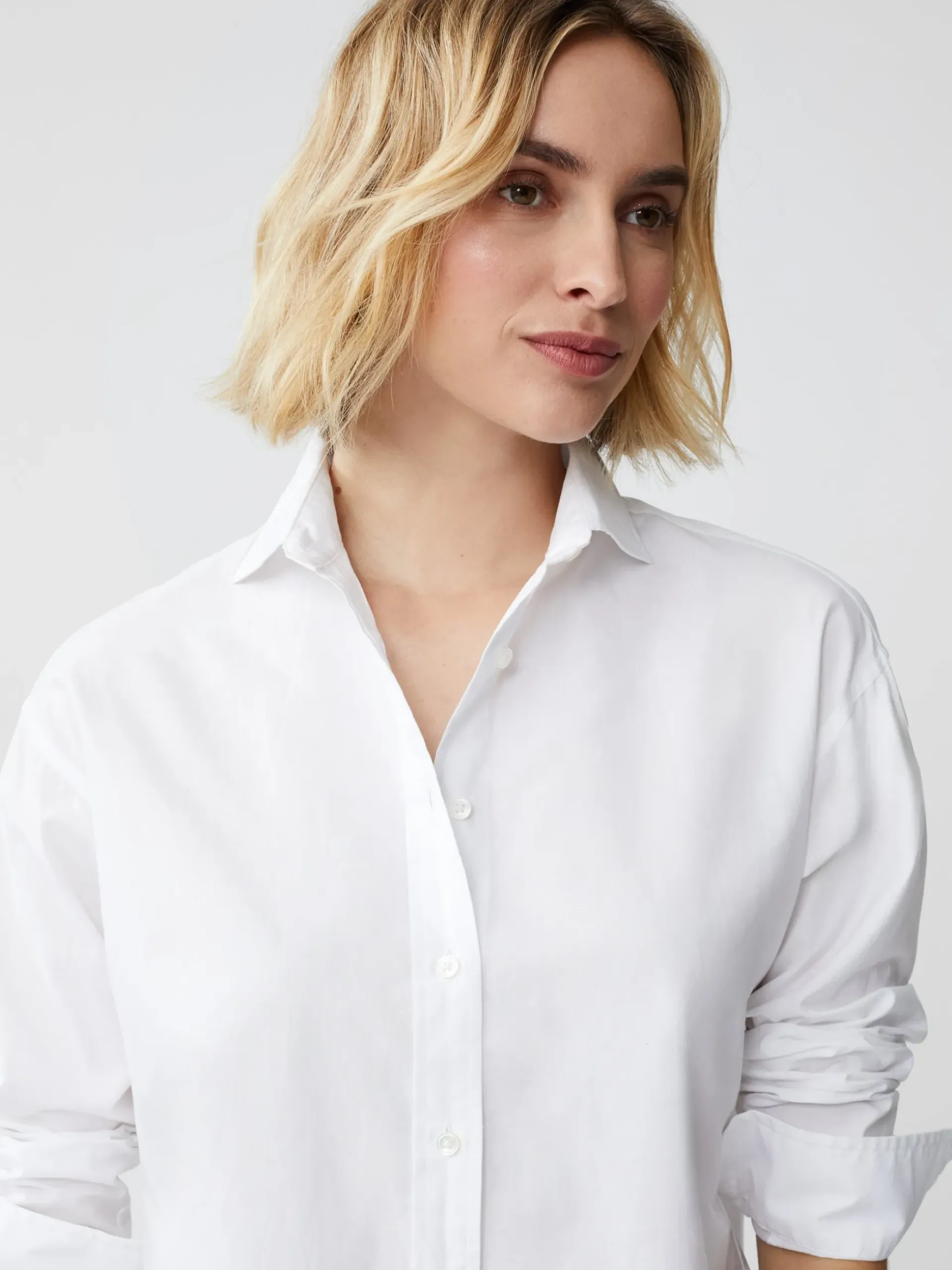 J.McLaughlin Finn Shirt White Sale
