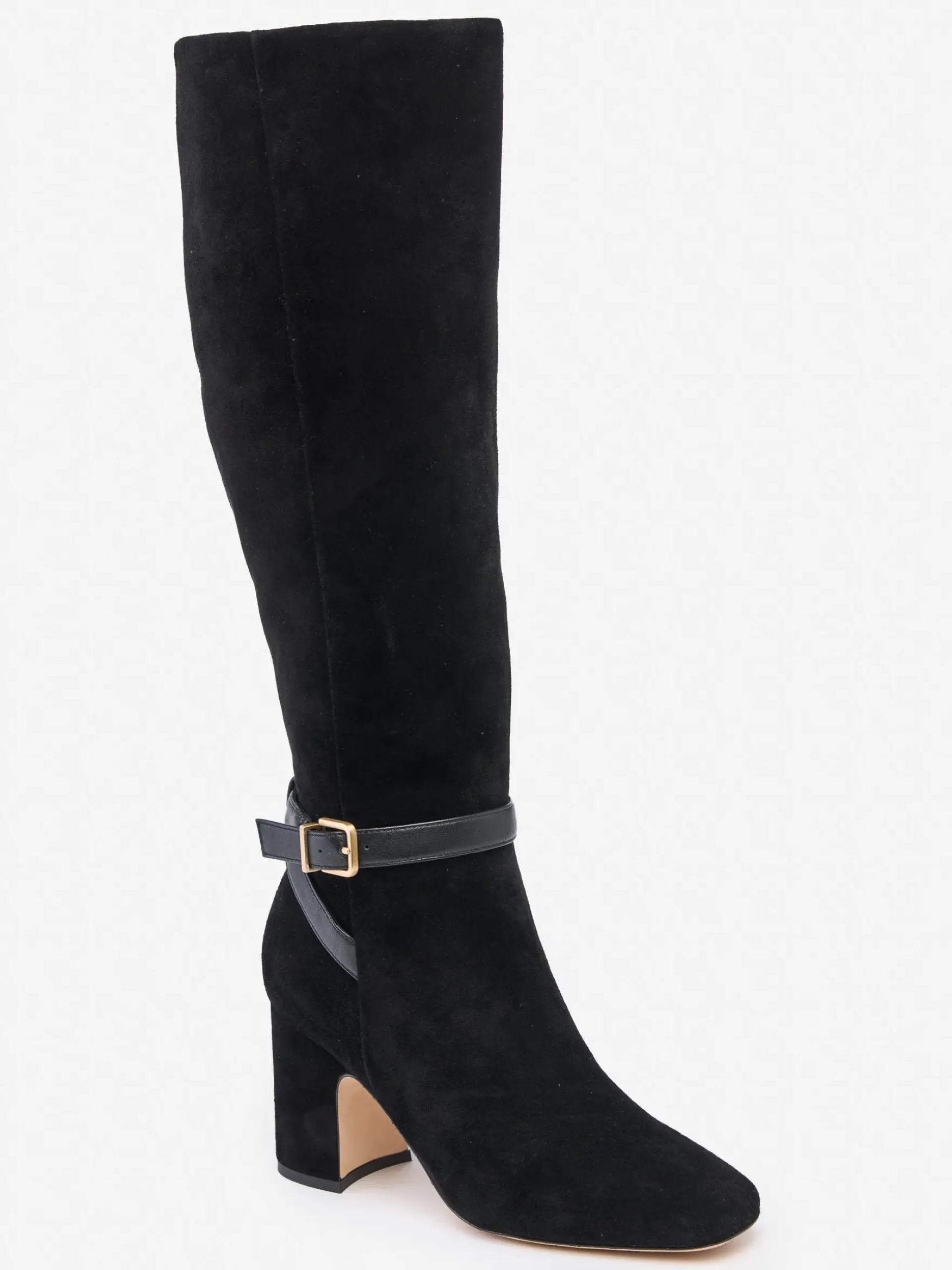 J.McLaughlin Gaia Suede Boots Black Discount