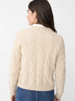 J.McLaughlin Gayle Cardigan HeatherOatmeal Sale