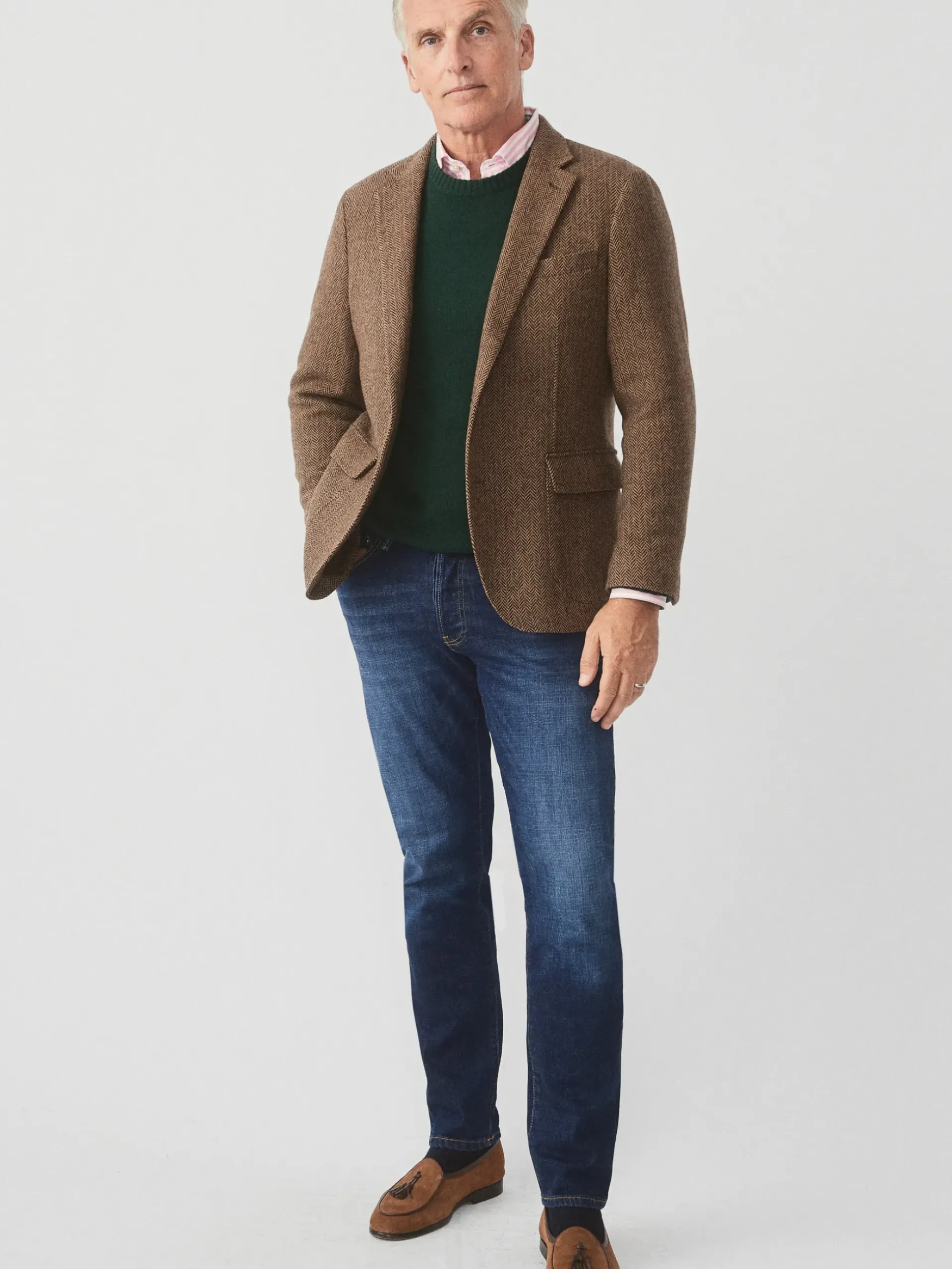 J.McLaughlin Gordon Cashmere Sweater BottleGreen Best