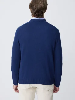 J.McLaughlin Gordon Cashmere Sweater ClassicNavy Discount