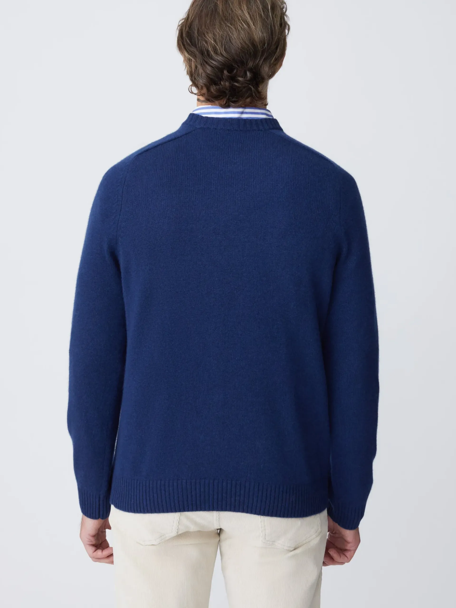 J.McLaughlin Gordon Cashmere Sweater ClassicNavy Discount