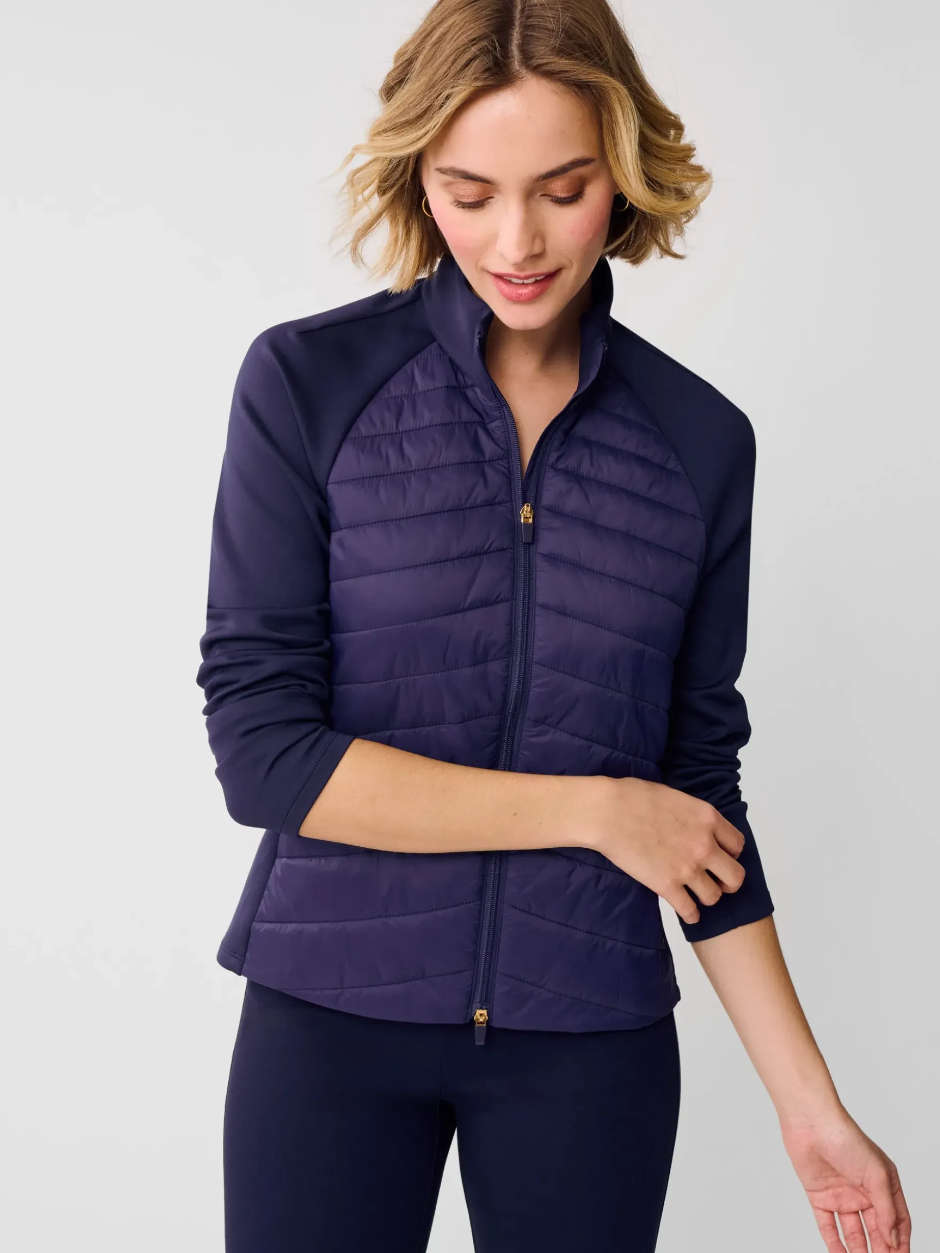 J.McLaughlin Grayer Jacket WinterNavy Online