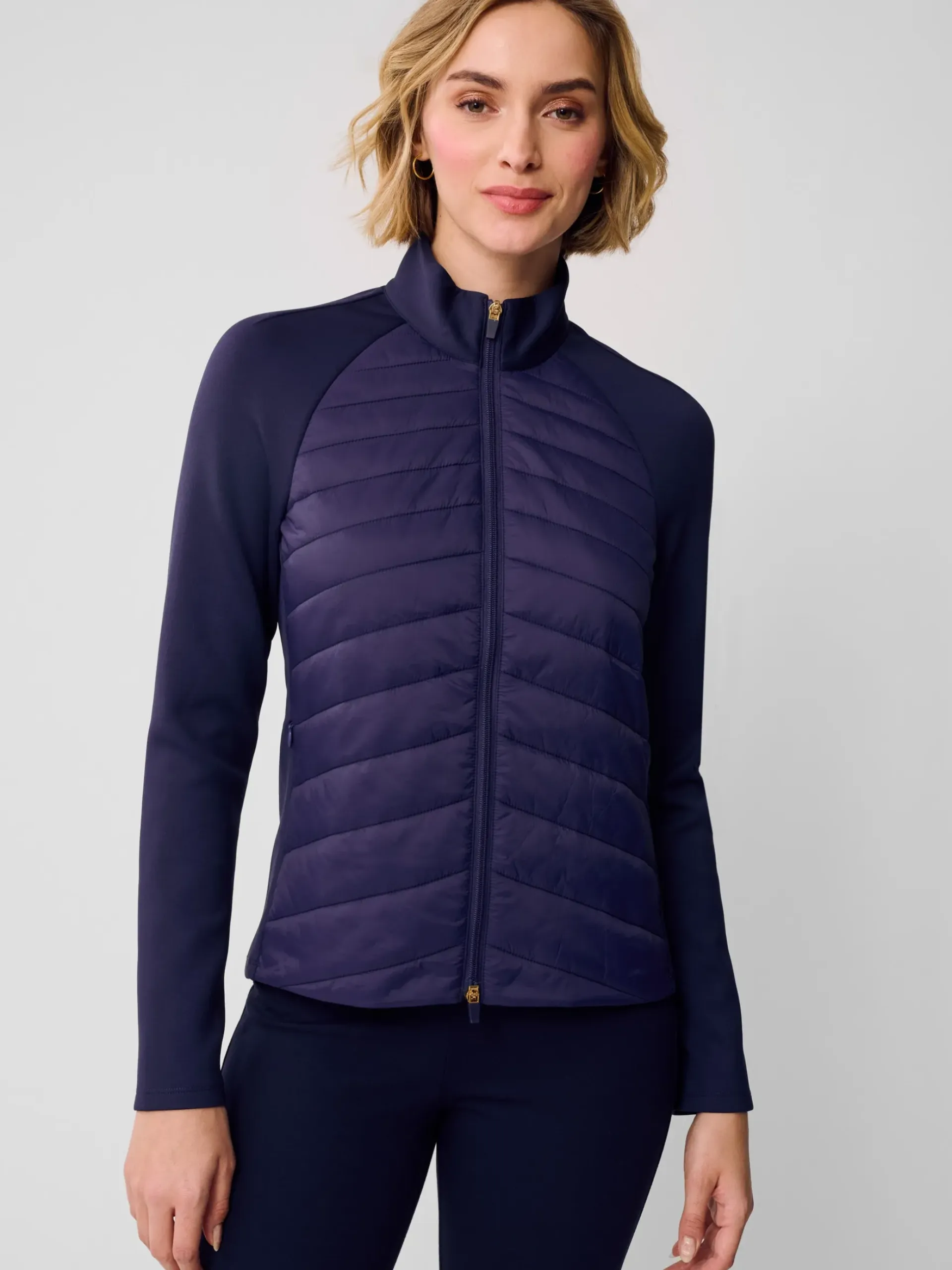 J.McLaughlin Grayer Jacket WinterNavy Online